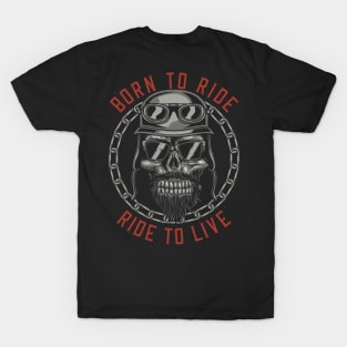 Motorcycle Series: Born to Ride T-Shirt